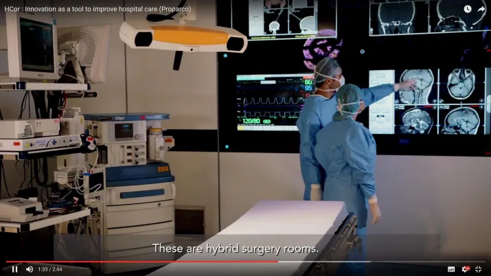 HCor : Innovation as a tool to improve hospital care