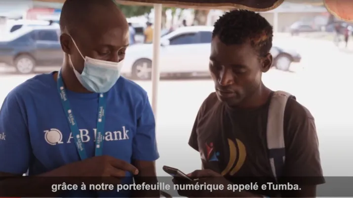 Visuel AB Bank reportage
