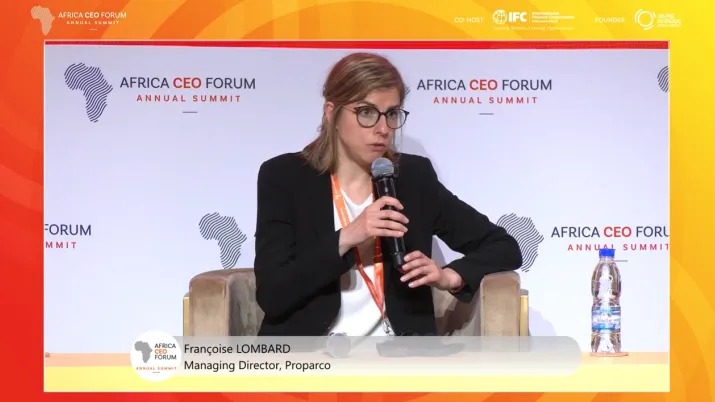 Africa CEO Forum 2023 - Françoise Lombard