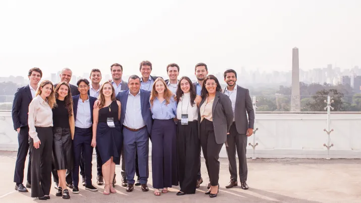 L’équipe du fonds GEF Latam à São Paulo au Brésil. 