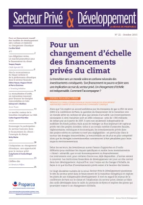 Secteur Privé & Développement