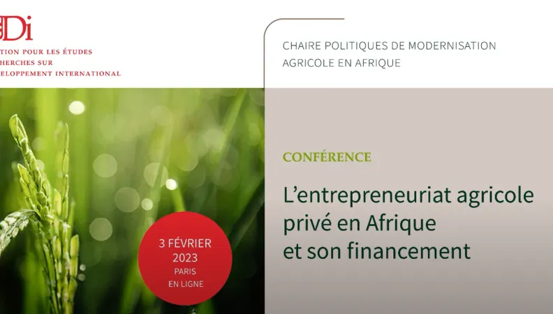 Conférence Ferdi 2023