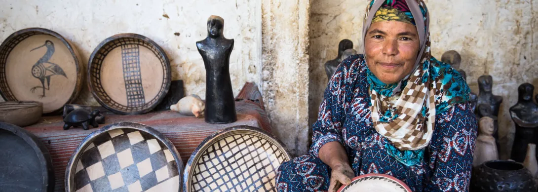 Tunisia, ENDA microfinance Woman entrepreneur Sabiha